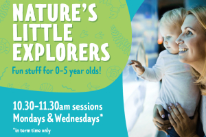 Nature's Little Explorers - sessions for 0-5 year olds